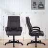 Bürostuhl XL Sparta Stoff, 106 x 70 x 66 cm, schwarz [192342101] Bild 2