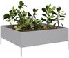 vidaXL Hochbeet 100x100x41 cm Verzinkter Stahl 851036 Bild 3