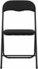 vidaXL Klappstuhl 2 pcs Schwarz 48 x 44 x 78 cm Samt 42029068 Bild 5