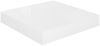 vidaXL Schweberegal Hochglanz-Weiß 23x23,5x3,8 cm MDF 323739 Bild 2