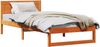 vidaXL Bettrahmen Wachsbraun 80 x 200 cm Massives Kiefernholz 873294 Bild 2