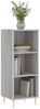 vidaXL Sideboard Grau Sonoma 34,5x32,5x90 cm Holzwerkstoff 828722 Bild 3