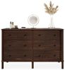 IDIMEX Kommode APOANA, Sideboard mit 6 Schubladen aus Massivholz skandi Nussbaum farben Bild 3