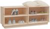 vidaXL Schuhregal 110x34x45 cm Massivholz Kiefer 813540 Bild 4