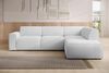 AX LIVING Couch Sofa L Form Didim L Perlweiß 292 stilvoll & bequem R Bild 2