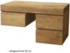 Badmöbel Set Mark Teak Massivholz - Breite vom Unterschrank: 120 cm - Breite vom Spiegel: 150 cm - Anzahl der Hängeschränke: ohne Hängeschrank - Handtuchhalter: ohne Handtuchhalter Bild 2