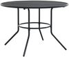 vidaXL Gartenstuhl-Set 7-tlg. Stapelbar Pulverbeschichteter Stahl 3283771 Bild 3
