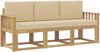 vidaXL Outdoor-Sofagarnitur 3 pcs 3387172 Bild 2