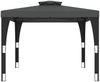 vidaXL Pavillon mit Doppeldach Anthrazit 2,98x2,98 m Stahl 368441 Bild 3