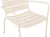 Vente-unique - MIRMANDE Gartensitzgruppe Metall Beige - B 67,5 cm x H 71,5 cm x L 60 cm Bild 3