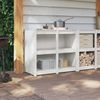 vidaXL Küchenschrank mit Regal MEPPEL Warmes Weiß 106 x 55 x 92 cm 868178 Bild 4