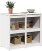 vidaXL Küchenschrank mit Regal MEPPEL Warmes Weiß 106 x 55 x 92 cm 868178 Bild 3