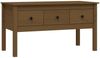 Couchtisch Honigbraun 102 x 49 x 55 cm Massivholz Kiefer [820944] Bild 2