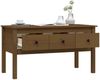 Couchtisch Honigbraun 102 x 49 x 55 cm Massivholz Kiefer [820944] Bild 5