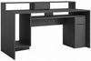 OTTO home Schreibtisch Peoria Computertisch mit Monitoraufsatz & Towerfach, viel Stauraum, Büroschreibtisch, Gamingtisch mit Schublade, modern, Breite 160 cm Bild 2