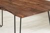 Esstisch Baumkante massiv Akazie nussbaum 220 Hairpin-Gestell schwarz HANNAH 70706953 Bild 5
