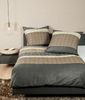 Janine Moments Mako-Satin Bettwäsche 200x220 Streifen milchkaffee braun 98072-7 Bild 2