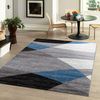 Vimoda Läufer Wohnzimmer Teppich Kurzflor, geometrisches Look, Rechteckig, Höhe: 5 mm, Läufer Moderner Meliert Muster für Küche und Schlafzimmer Bild 3