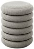 SVITA Stauraumhocker BLOSSOM XS, Pouf, Mit Stauraum, Bouclé-Bezug, Bequeme Polsterung, Modern Bild 4