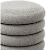 SVITA Stauraumhocker BLOSSOM XS, Pouf, Mit Stauraum, Bouclé-Bezug, Bequeme Polsterung, Modern Bild 2