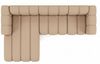 Kaiser Möbel Ecksofa Grand L 287 cm aus Veloursstoff Salvador, Einzelartikel, moderne Form,Hoher Sitzkomfort,Pflegeleichter Veloursstoff Bild 4
