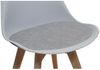 Stuhl Atlanta Hellgrau/PU Antikgrau 4er-Set Bild 2