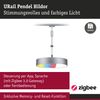 URail Pendel Smart Home Zigbee 3.0 Hildor RGBW 510lm 10W RGBW+ dimmbar 230V Chrom matt Bild 3