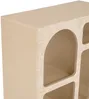 Vente-unique - LUELA Konsole Holz, Platte Beige - B 37 cm x H 74 cm x L 80 cm Bild 5