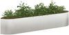 vidaXL Hochbeet im Garten Edelstahl 220 x 40 x 40 cm Stahl 8011723 Bild 3