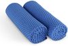 Premium Geschirrtuch 300g/m² - Microsensation - 60x40cm ( Blau / 2er Pack ) Reinigungstücher Mikrofasertuch - super saugfähige Küchentücher Bild 2