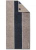 JOOP! Waschhandschuh - Signature, Walkfrottier, Baumwolle, gestreift Grau 16x22cm Bild 3