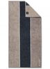 JOOP! Waschhandschuh - Signature, Walkfrottier, Baumwolle, gestreift Grau 16x22cm Bild 2