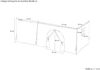 Schönes Spielbett für Kinder mit Rutsche 90x200 Kiefer weiß V-60.21W-09mit Matratze und Vorhang grau Bild 5
