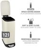 WENKO DESIGN Mülleimer 12 Liter, Beige, mit Absenkautomatik Bild 3