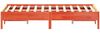 vidaXL Massivholzbett ohne Matratze Wachsbraun 120x200 cm Kiefernholz 842705 Bild 5