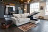 KAWOLA Sofa DAMETO Ecksofa Bettsofa Schlafsofa mit Stauraum Cord weiß Recamiere rechts 77 x 174 x 266 cm Bild 5