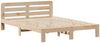 vidaXL Massivholzbett ohne Matratze 150x200 cm Kiefernholz 855552 Bild 3