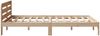 vidaXL Massivholzbett ohne Matratze 150x200 cm Kiefernholz 855552 Bild 5