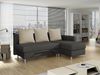Ecksofa Tom, Seite: Rechts, Farbe: Suedine 4001 + Suedine 4001 + Suedine 1009 Bild 2