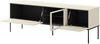 Selsey 'Bellezo' TV-Lowboard mit beleuchteter Glasvitrine 166 cm, Creme Bild 5
