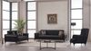 Sofa 2-Sitz Queens / Quanto, Stoff, Anthrazit, 164 x 84 x 99 cm Bild 4