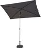 City Mittelstockschirm anthrazit/grau 140x210cm Bild 2