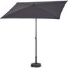 City Mittelstockschirm anthrazit/grau 140x210cm Bild 1