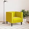 vidaXL Chesterfield-Sessel Gelb Samt 372679 Bild 3
