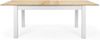 Esstisch ausziehbar Esszimmertisch Küchentisch Holztisch Weiß Eiche 160x90 cm Bild 4