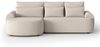 Beautysofa Ecksofa mit Schlaffunktion Olivio, mit Wellenfedern, gepolstertes Ecksofa, im modernen Stil, mit Bettkasten Bild 4