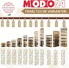 Modo24 Weinregal Flaschenregal Holzregal Flaschenständer Varianten 12 bis 91 Flaschen, RW1 Getränkeregal, 3 Farben, FSC Holz Nachhaltig Bild 4