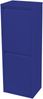 Mülltrennschrank Sollentuna Metall 2x14 L Nachtblau [en. casa] Bild 5