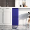 Mülltrennschrank Sollentuna Metall 2x14 L Nachtblau [en. casa] Bild 3