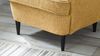 Sessel OMADO Fernsehsessel Ohrensessel Stoff safran Bild 5